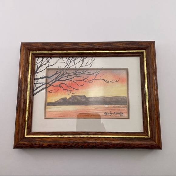 Marilyn A. Boyle Original of Sleeping Giant Lake Superior - Picture 3 of 12